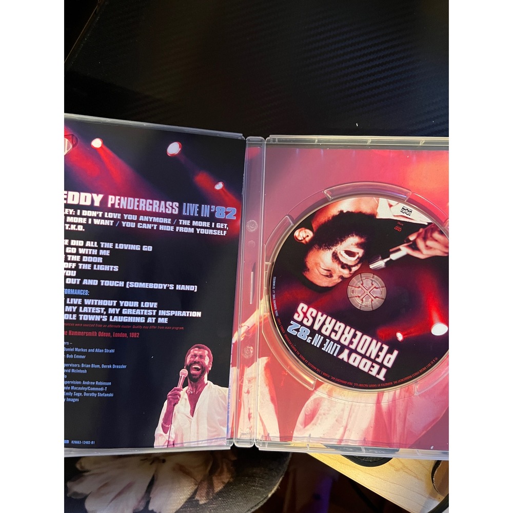Teddy Pendergrass: Live in '82 (DVD, 2011) Filmed at London's Hammersmith Odeon - Picture 3 of 4